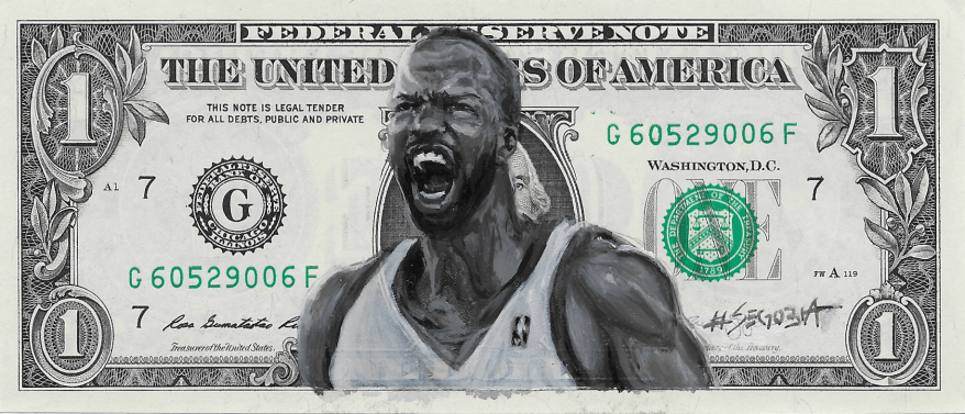 Davis, acrylic on canvas