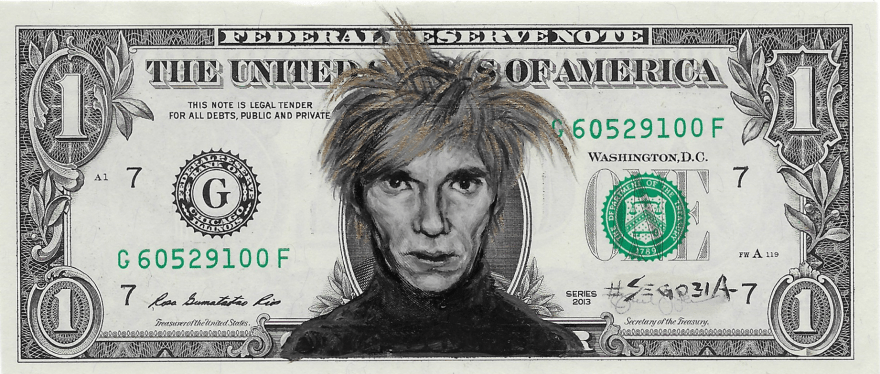 Warhol, acrylic on canvas